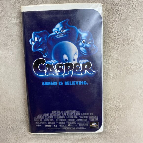 Casper 1995 Christina Ricci Bill Pullman Family Comedy VHS Tape - Picture 1 of 3